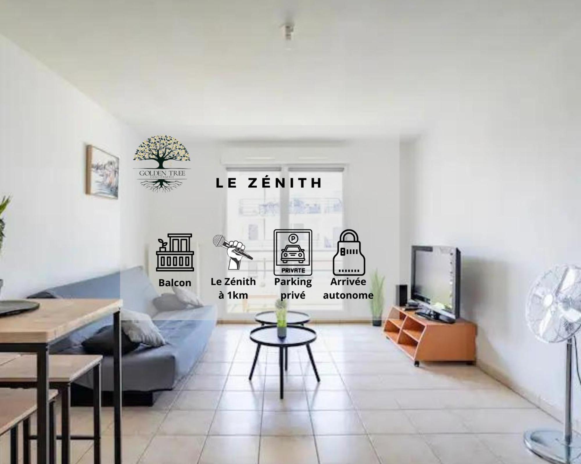 Le Zenith - Parking Prive & Wifi - 5 Min Zenith De Strasbourg Apartment Exterior photo